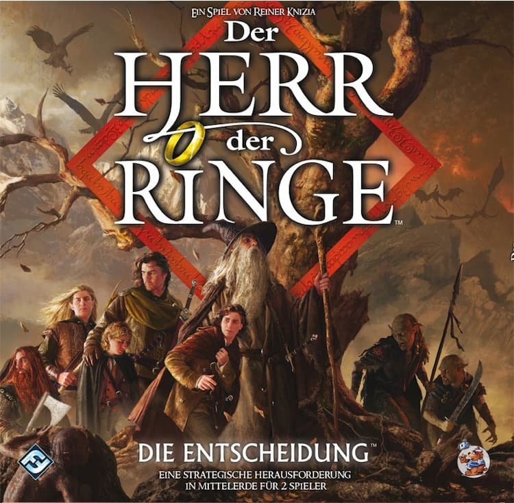 Boîte du jeu : Herr der Ringe: Die Entscheidung