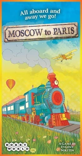 Boîte du jeu : Moscow to Paris