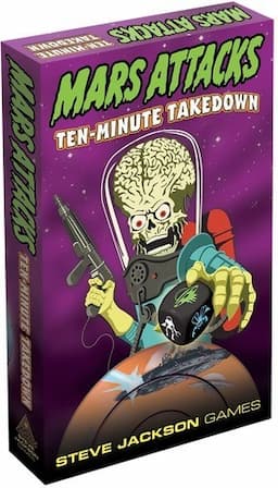 Couverture de Mars attacks - Ten minute takedown .