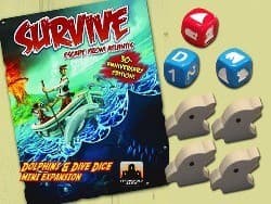 Boîte du jeu : The Island : Dauphins & Dés de plongée