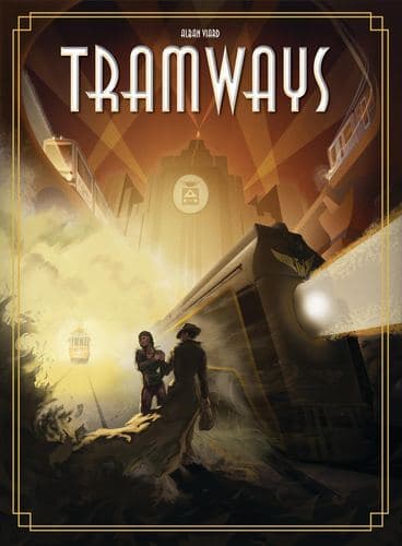 Boîte du jeu : Tramways