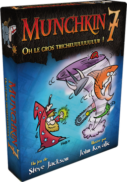 Couverture de Munchkin 7 : Oh le Gros Tricheur !