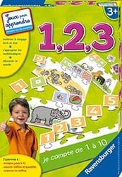 Boîte du jeu : 1, 2, 3