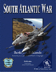 Boîte du jeu : South Atlantic War