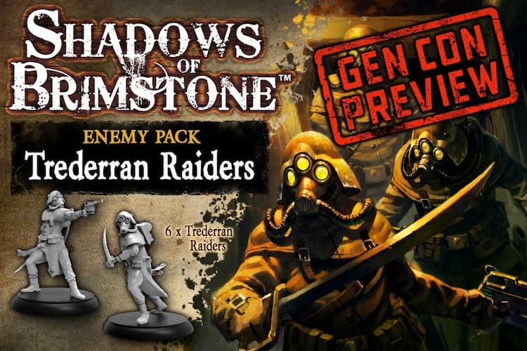 Boîte du jeu : Shadows of Brimstone - Trederran Raiders Enemy Pack