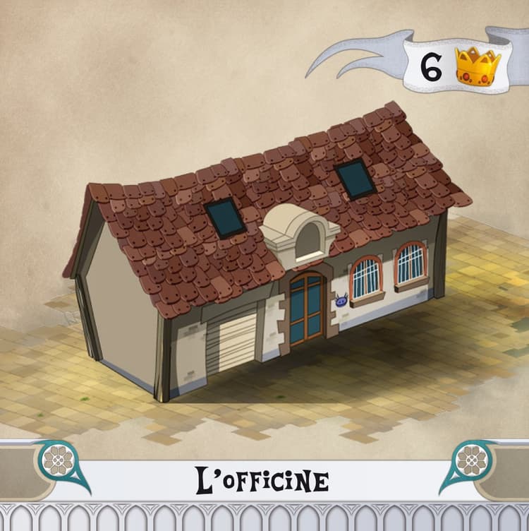 Boîte du jeu : Les Bâtisseurs - Moyen-Âge : L'officine Tric Trac