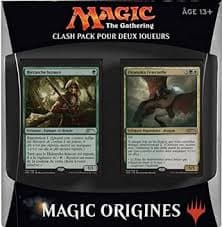 Couverture de Magic "The Gathering" ; Origines : Clash pack pour deux joueurs