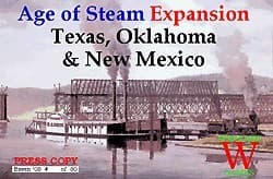 Couverture de Age of Steam : Texas, Oklahoma & New Mexico