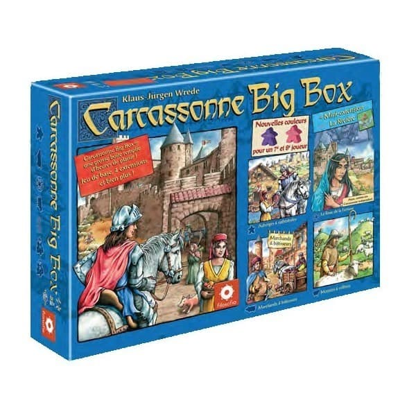 Boîte du jeu : Carcassonne : Big Box 5 (2014)