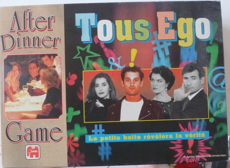 Boîte du jeu : Tous Ego