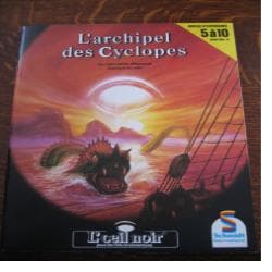 Couverture de L'Œil Noir - L'Archipel des Cyclopes (Schmidt)