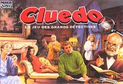 Boîte du jeu : Cluedo
