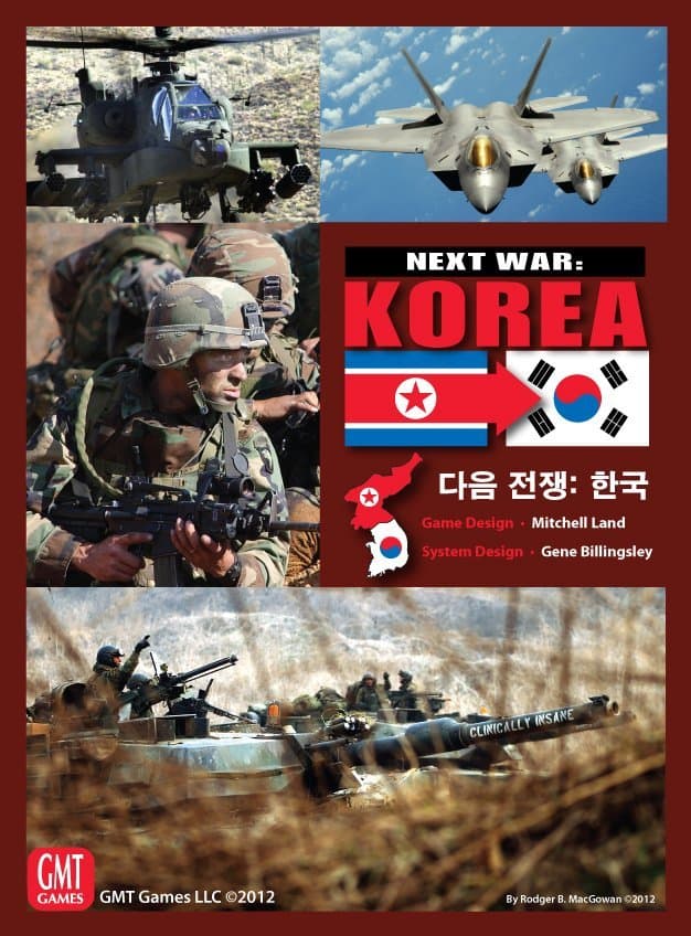 Boîte du jeu : Next War : Korea