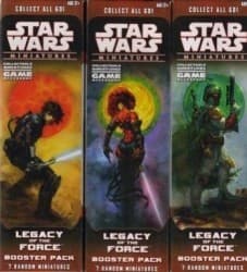 Couverture de Star Wars Miniatures : Legacy of the Force : booster