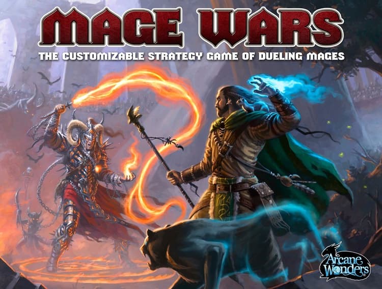 Boîte du jeu : Mage Wars