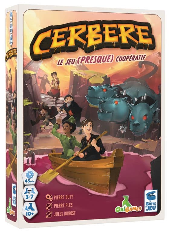 Boîte du jeu : Cerbère