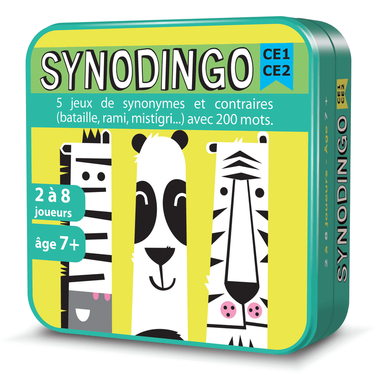 Boîte du jeu : SYNODINGO CE1 CE2