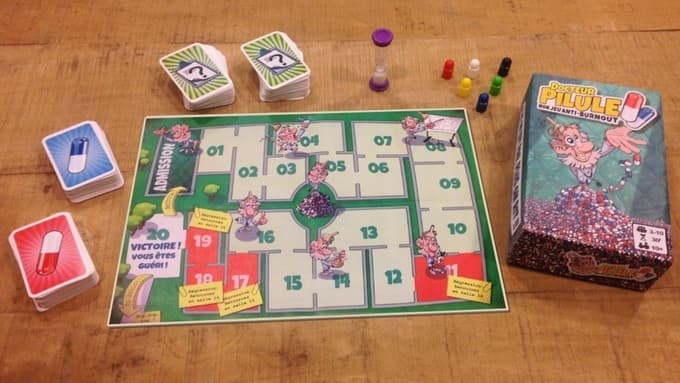 Boîte du jeu : Docteur Pilule