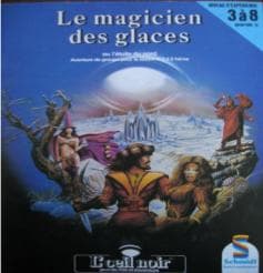 Couverture de L'Œil Noir - La Magicien des Glaces (Schmidt)