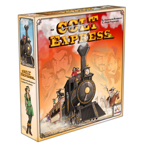 Boîte du jeu : Colt Express