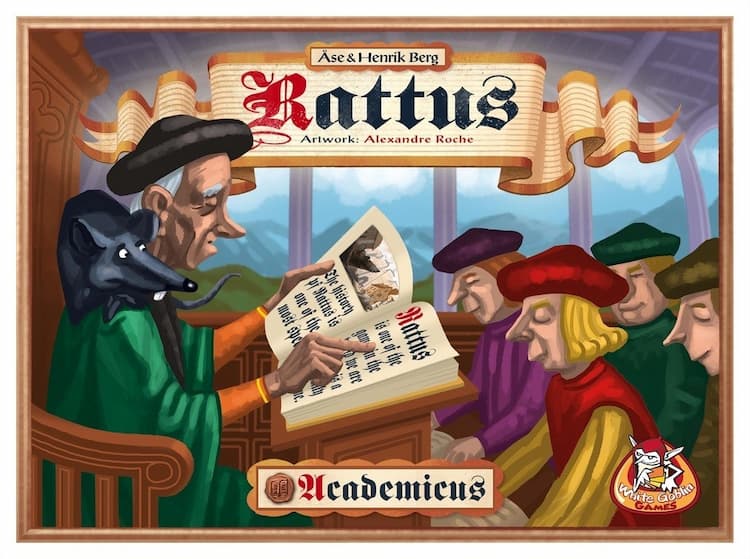 Boîte du jeu : Rattus - Extension "Academicus"