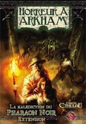 Couverture de Horreur à Arkham : La malédiction du Pharaon Noir