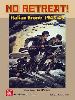 Couverture de NO RETREAT! Italian Front 1943-45