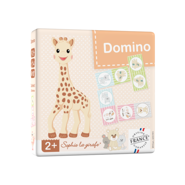 Boîte du jeu : DOMINOS Sophie la girafe®