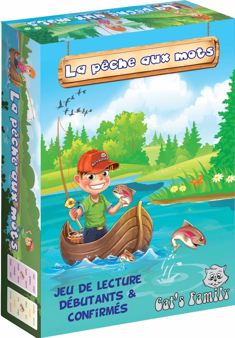 Boîte du jeu : La pêche aux mots