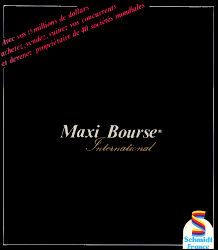 Boîte du jeu : Maxi Bourse