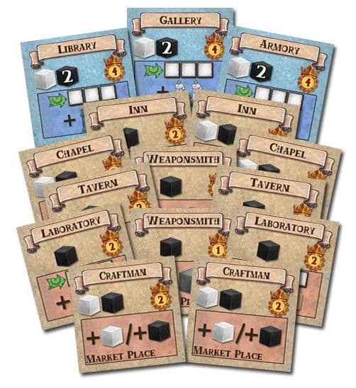 Boîte du jeu : Archon - Glory & Machination - Extension "Alternative Buildings"