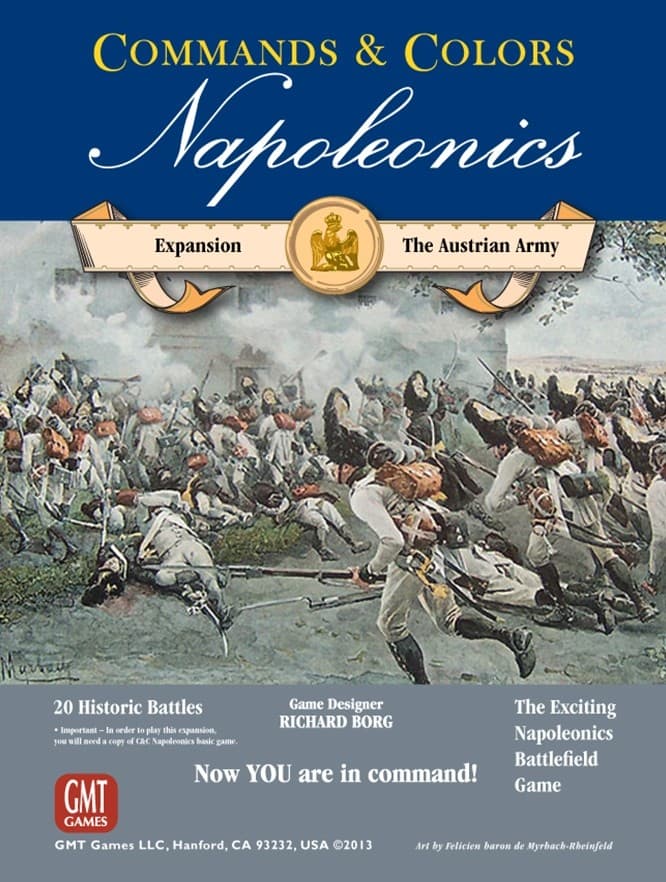 Boîte du jeu : Commands & Colors : Napoleonics, Expansion 3 : The Austrian Army