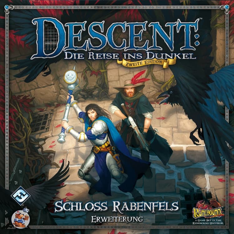 Boîte du jeu : Descent 2. Edition: Schloss Rabenfels Erweiterung