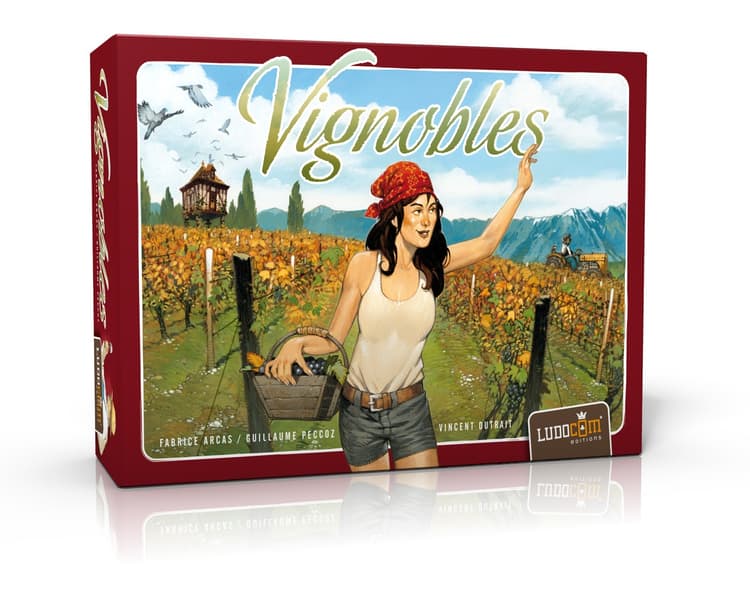 Boîte du jeu : Vignobles