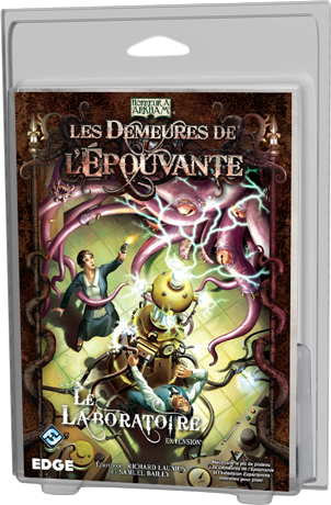 Boîte du jeu : Les Demeures de l'Epouvante : Le Laboratoire