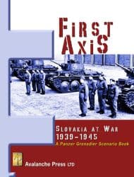 Boîte du jeu : Panzer Grenadier : First Axis