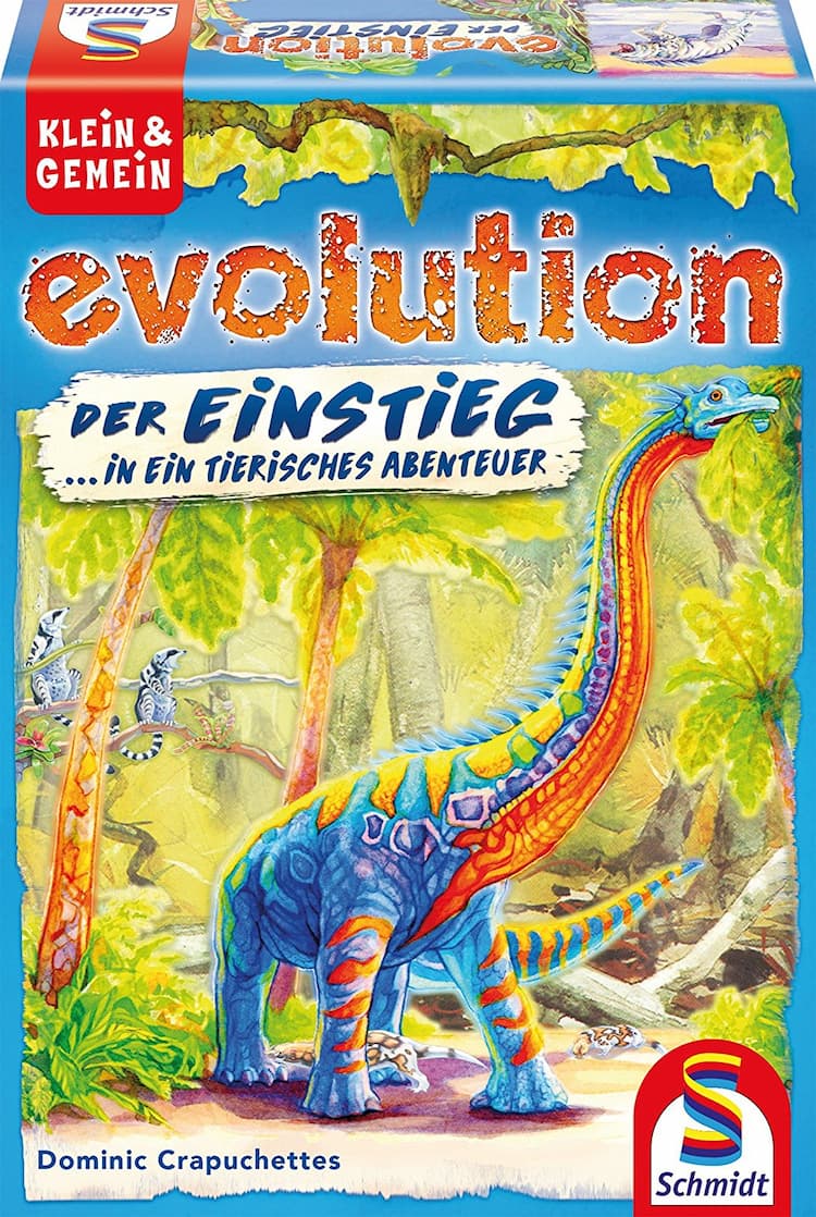 Boîte du jeu : evolution der EINSTIEG