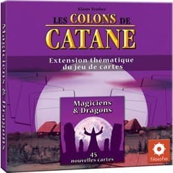 Couverture de Les Colons de Catane : Magiciens & Dragons