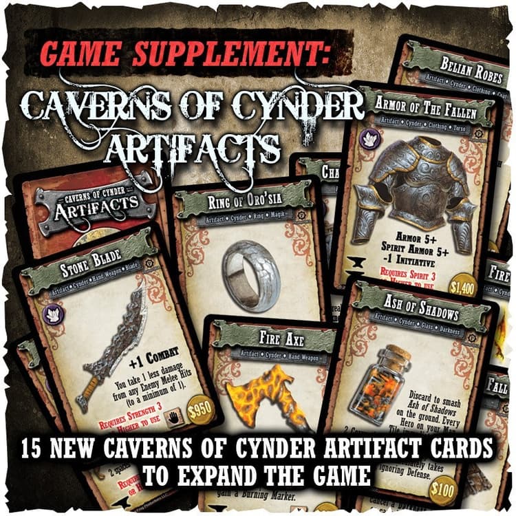 Boîte du jeu : Shadows of Brimstone - Cynder Artifacts Supplement