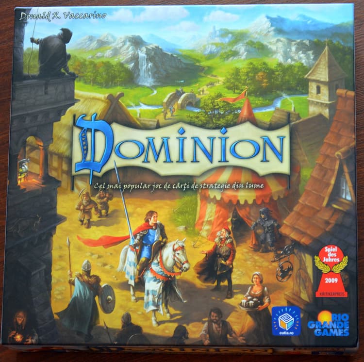 Boîte du jeu : Dominion