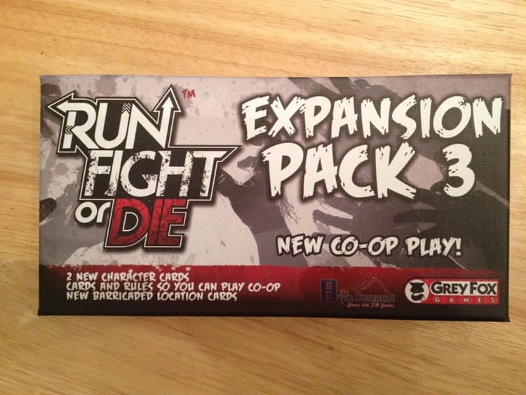 Boîte du jeu : Run, Fight, or Die! Expansion Pack 3