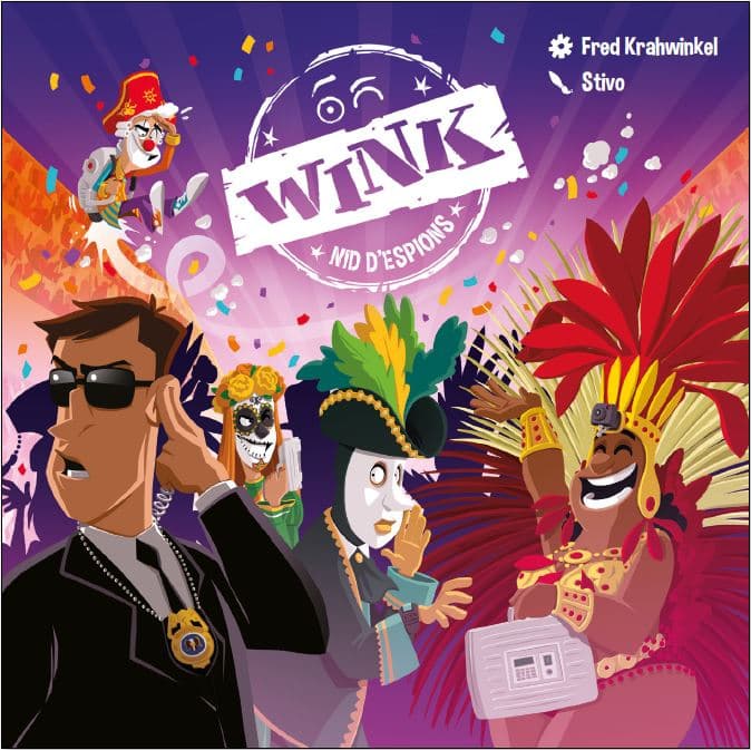 Boîte du jeu : Wink - Nid d'espion
