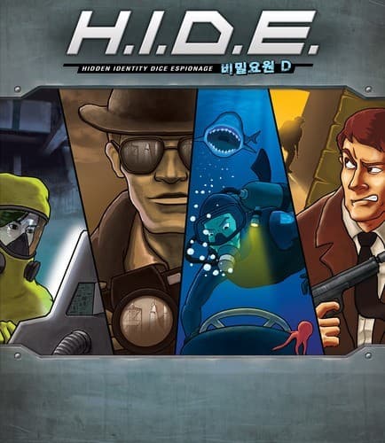 Boîte du jeu : H.I.D.E.: Hidden Identity Dice Espionage