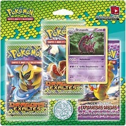 Couverture de Pokemon JCC : Noir & Blanc- Dragons Exaltés - Booster - Pack de 3