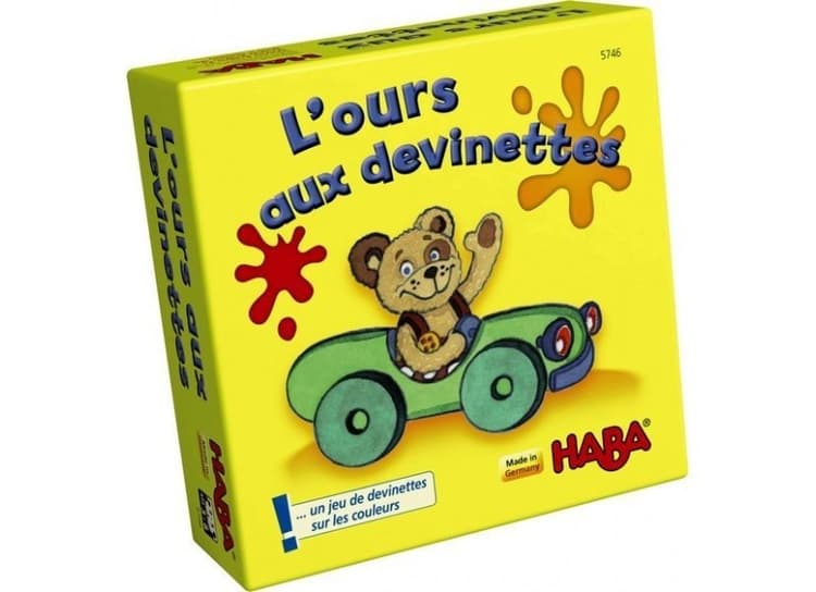 Boîte du jeu : L'ours aux devinettes