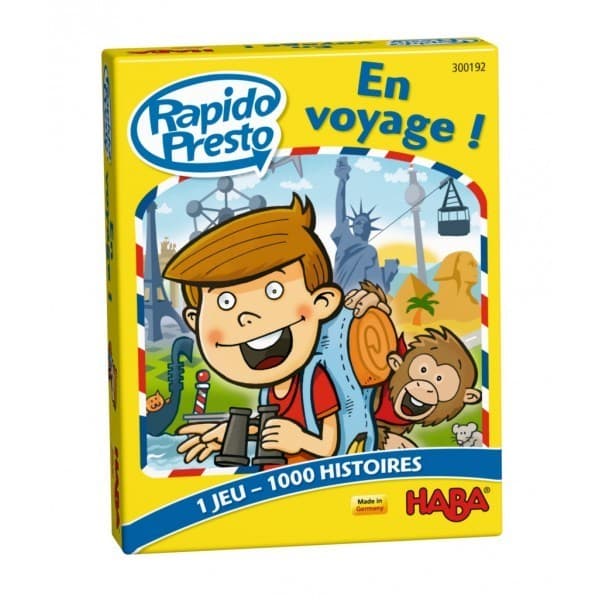 Boîte du jeu : En voyage !