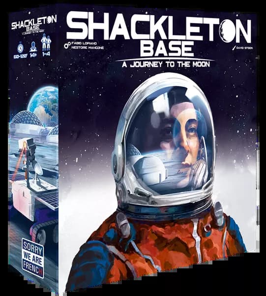 Boîte du jeu : Shackleton Base : A Journey to the Moon