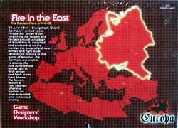 Boîte du jeu : Fire in the East