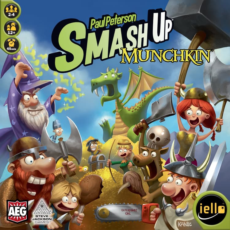 Boîte du jeu : Smash Up : Munchkin