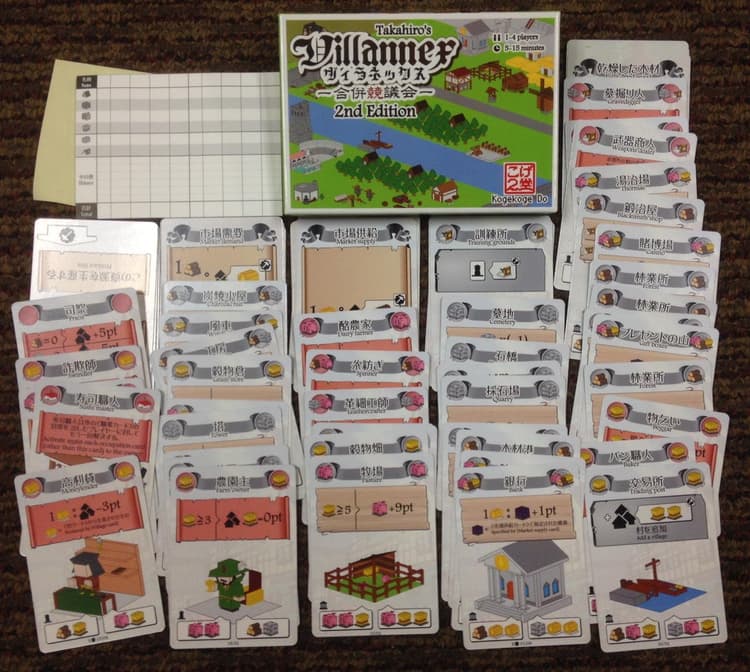 Boîte du jeu : Villannex